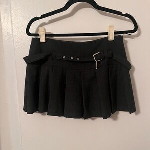 Zara pleated mini skort